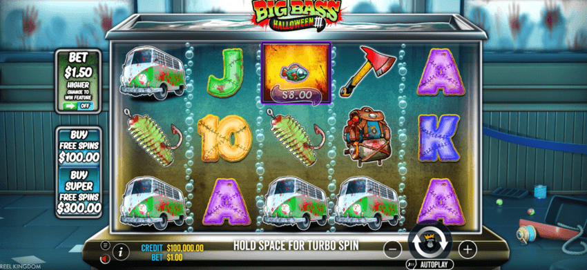 Big bass halloween 3 base game