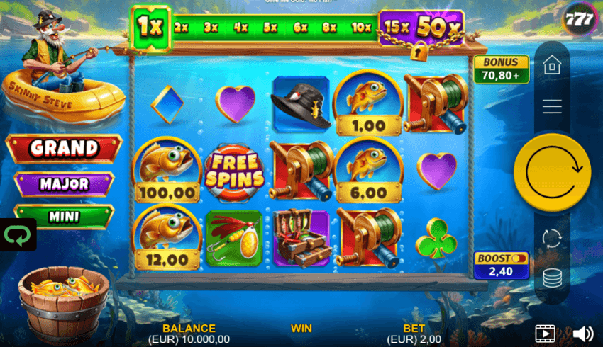 Give me gold mo fish base game