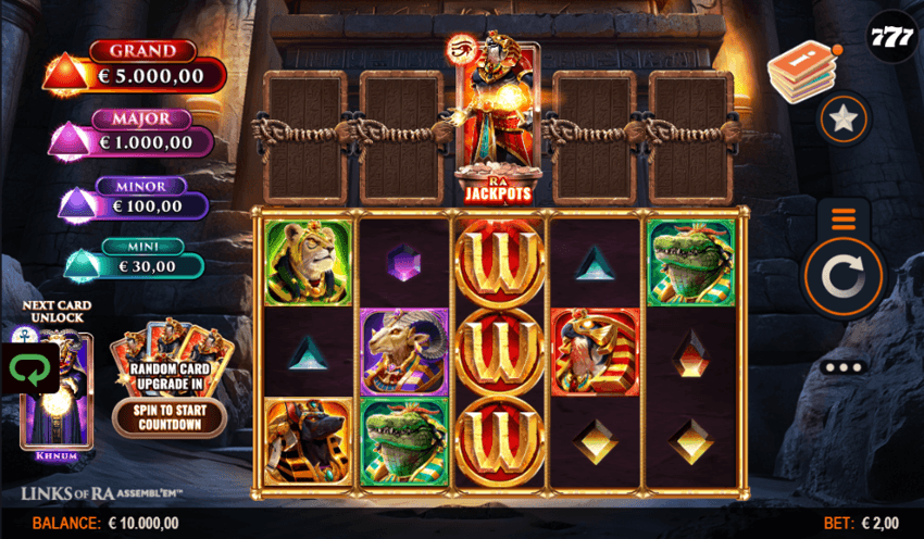 Links of Ra ASSEMBLEM POWER COMBO base game